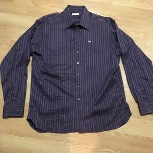Men’s Purple Burberry dress shirt